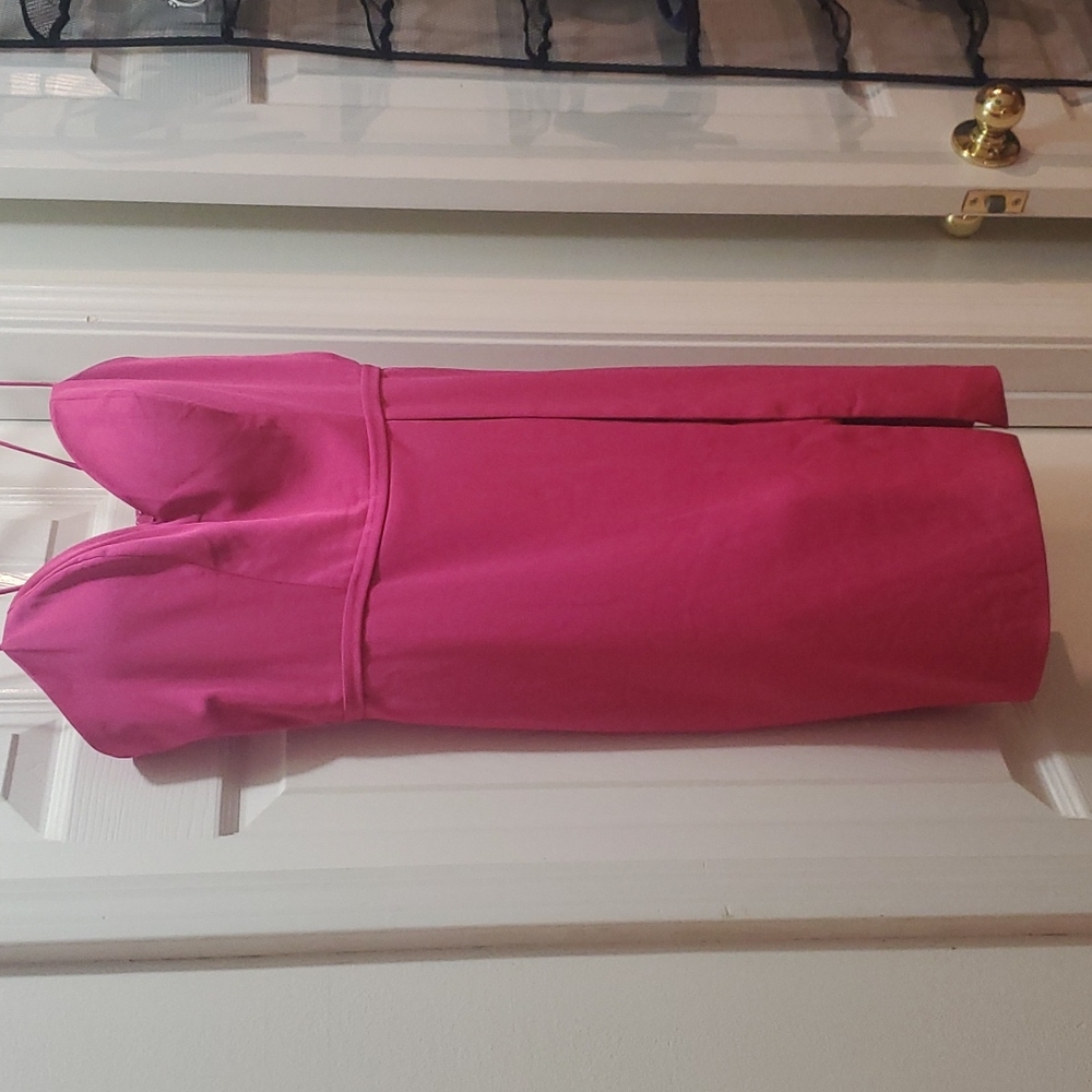 Ieena MacDuggal skirted romper
